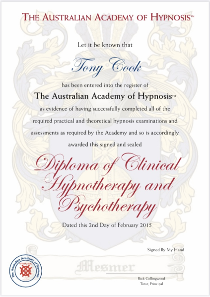 our hypnotherapy & psychotherapy qualifications